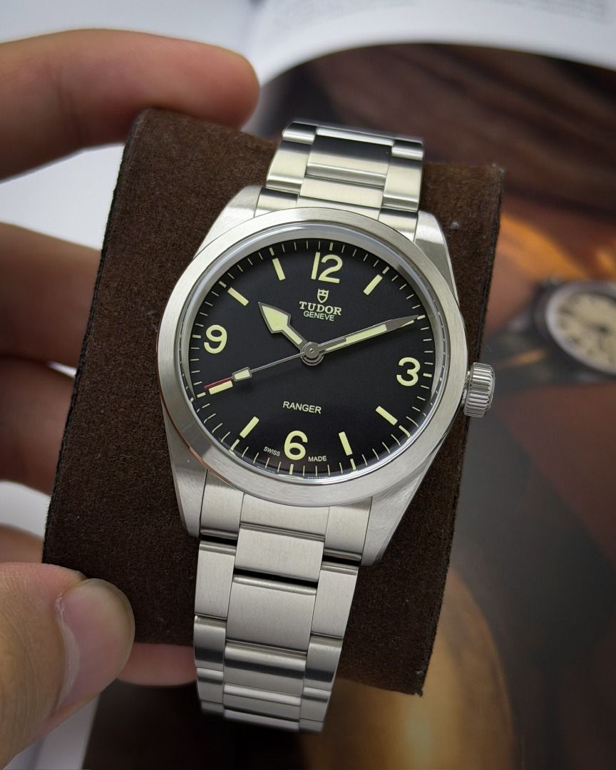 Tudor Ranger - 36mm Black Dial - NEW (Category: Luxury Watches) located in Pasig City. Submitted by iamjco (Listing ID 1453759872, Image 1). Description: Tudor Ranger - 36mm Black Dial - NEW - Ref M79930-0001 - May 2026 - Brand New, Full Set - Price: 198,000 Php SRP 220,000 Php 🔥 This is the new 36mm case introduced alongside the Dune White dial, shrinking the Ranger closer to the vintage-correct proportions of the original ref. 7995 without los