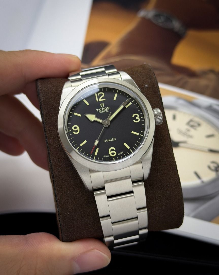 Tudor Ranger - 36mm Black Dial - NEW (Category: Luxury Watches) located in Pasig City. Submitted by iamjco (Listing ID 1453759872, Image 3). Description: Tudor Ranger - 36mm Black Dial - NEW - Ref M79930-0001 - May 2026 - Brand New, Full Set - Price: 198,000 Php SRP 220,000 Php 🔥 This is the new 36mm case introduced alongside the Dune White dial, shrinking the Ranger closer to the vintage-correct proportions of the original ref. 7995 without los