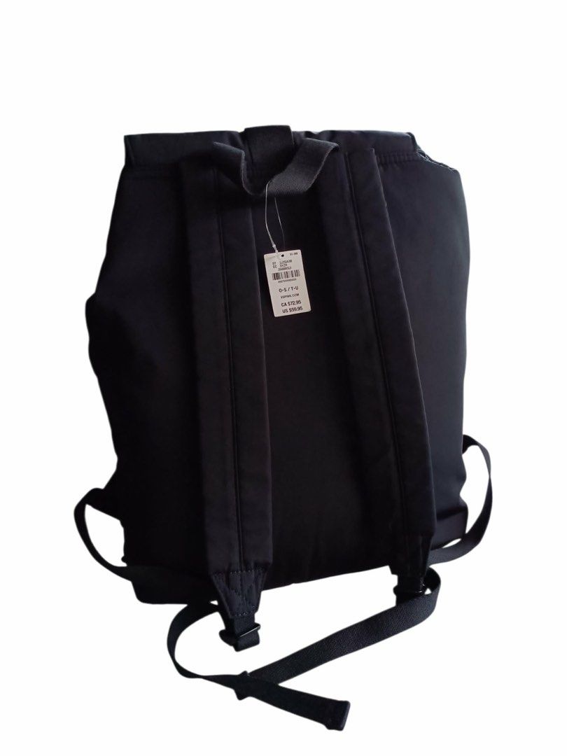Victoria's Secret Pink Nylon Cargo Backpack Black (Category: Backpacks) located in Angeles City. Submitted by safe.simpledesign (Listing ID 1453671317, Image 3). Description: - Black Victoria's Secret Pink nylon cargo backpack - Secure drawstring closure with an additional buckle strap - Two front pockets with buckle closures for easy access - Internal zip pocket for valuables - Adjustable shoulder straps for comfortable carrying - Ideal for ever