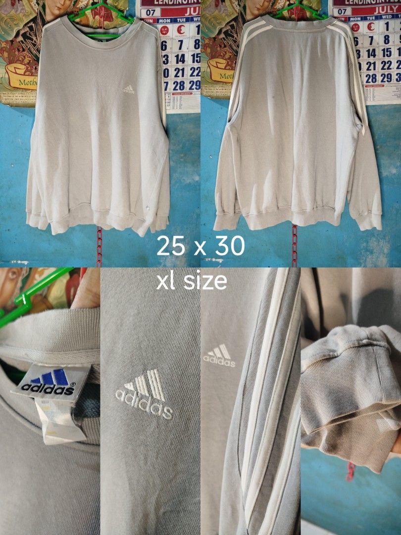 Vintage Adidas sweatshirt (Category: Coats, Jackets and Outerwear) located in Angono. Submitted by switch_mode24 (Listing ID 1453784412, Image 1). Description: vintage Adidas sweatshirt.