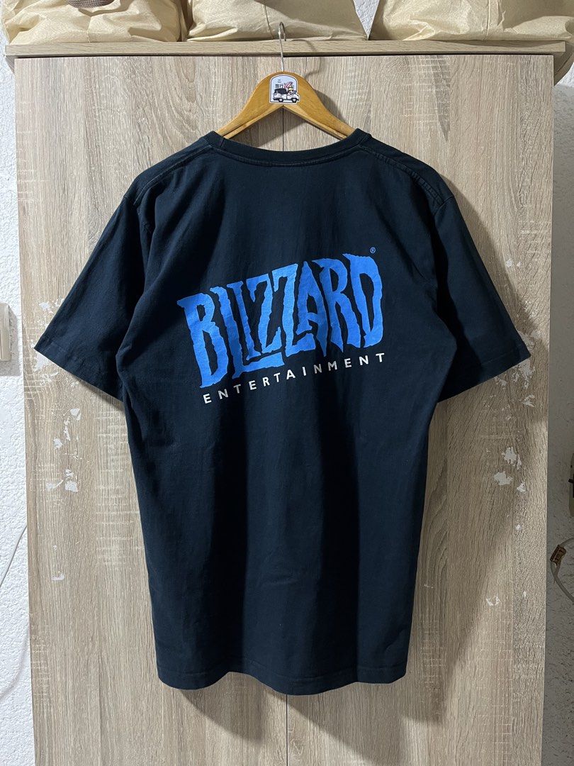 Vintage Bootleg Blizzard Entertainment Tee (Category: Tshirts & Polo Shirts ) located in Tagum. Submitted by pointers15 (Listing ID 1453809218, Image 1). Description: 21x30 Excellent Cr: 9/10 Minimal hairlines at the back, minimal stains (see it on last pics) .