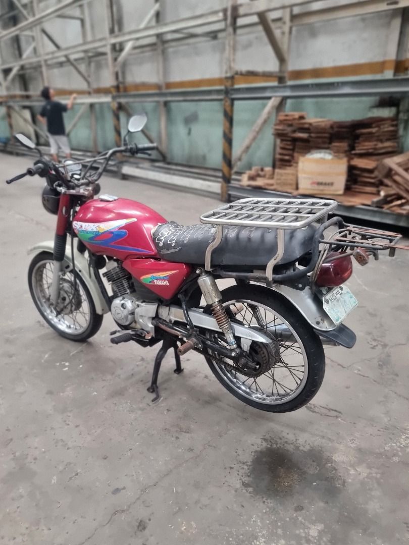 YAMAHA STX 125cc 2003 Model (Category: Motorbikes for Sale) located in Quezon City. Submitted by kontaktpoint (Listing ID 1453723743, Image 3). Description: YAMAHA STX 125cc 2003 Model Color: Red Company Owned Service Vehicle, Completer LTO Documents ₱15,000.00 or Best Offer. Contact Person: Ms. Emily Contact Number: 09772591198.
