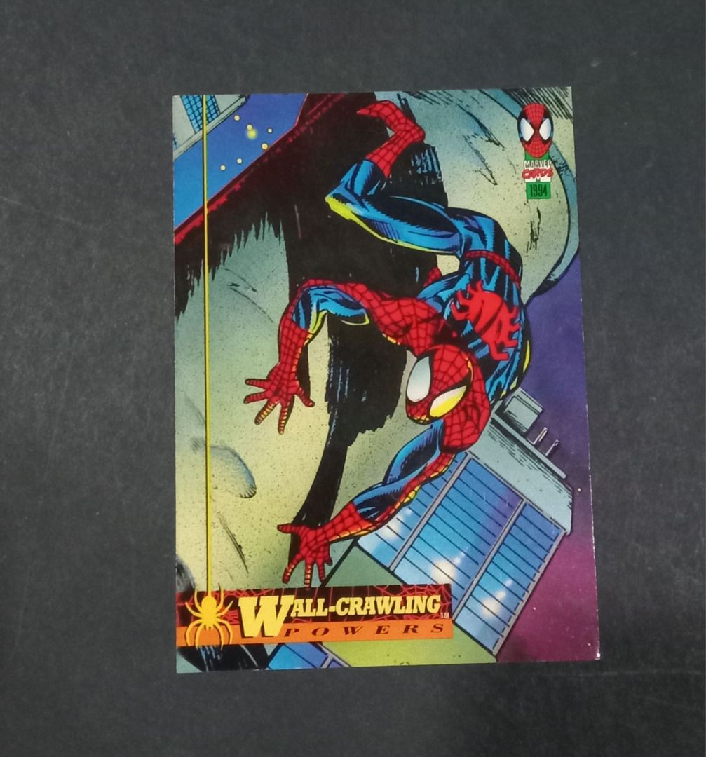 1994 Fleer A,azing Spider Man Trading cards (Category: Raw Singles) located in Manila. Submitted by seller913 (Listing ID 1453856914, Image 2). Description: P50 per card Vintage 1994 Fleer Amazing Spider-Man trading cards Features iconic Spider-Man artwork and action poses P50 per card Ideal for collectors and fans of 90s comic era.