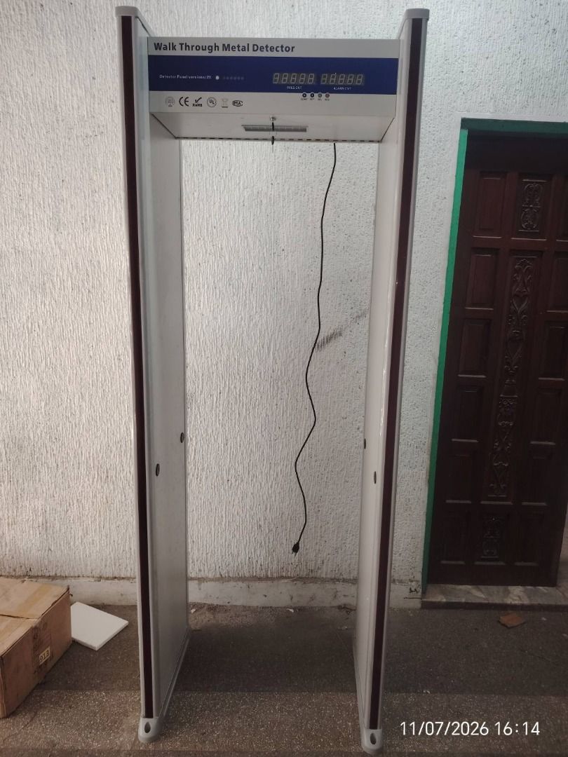 24 zone Walk Through Metal Detector (Category: Construction Tools & Equipment) located in Quezon City. Submitted by balahaylaa00272 (Listing ID 1453894055, Image 1). Description: 24-ZONE Walk-Through Metal Detector Key Features: ✔ 24 independent detection zones for accurate target location ✔ High-security performance with advanced multi-zone detection ✔ Adjustable sensitivity settings for various security applications ✔ Intelligent counter displa