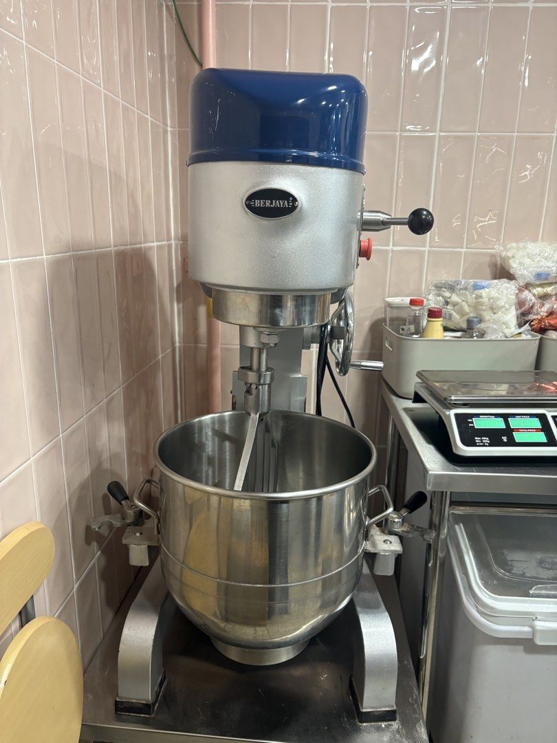 40L Planetary Mixer Commercial Bakery Equipment (Category: Hand & Stand Mixers) located in Makati City. Submitted by jmieiii (Listing ID 1453830402, Image 2). Description: - Berjaya Commercial Planetary Stand Mixer 40L - Ideal for all your baking needs (home or commercial), especially for business owners - Durable stainless steel bowl and attachments - Price is negotiable. PM for serious buyers only! - Tested and confirmed working - Ready for imm