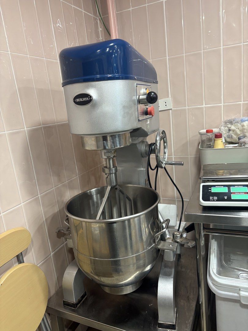 40L Planetary Mixer Commercial Bakery Equipment (Category: Hand & Stand Mixers) located in Makati City. Submitted by jmieiii (Listing ID 1453830402, Image 3). Description: - Berjaya Commercial Planetary Stand Mixer 40L - Ideal for all your baking needs (home or commercial), especially for business owners - Durable stainless steel bowl and attachments - Price is negotiable. PM for serious buyers only! - Tested and confirmed working - Ready for imm
