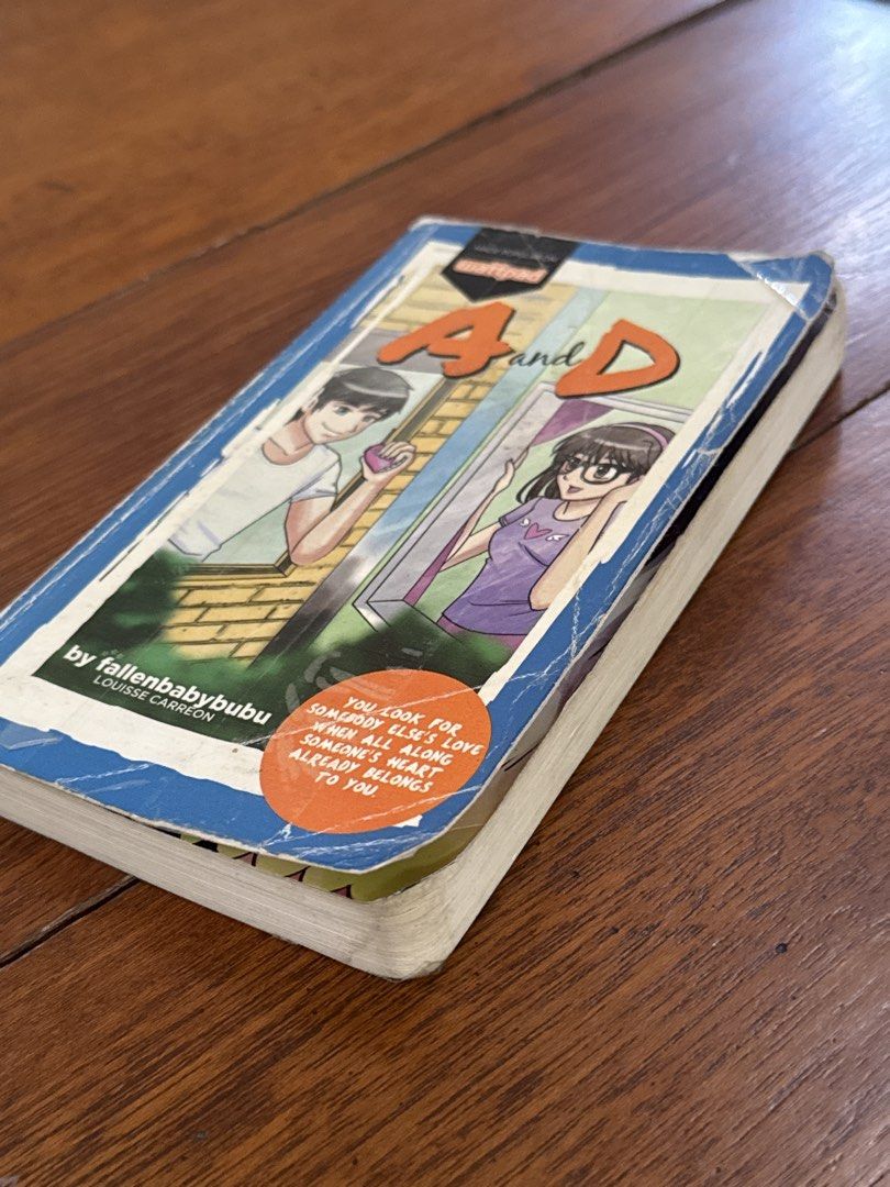 A and D by fallenbabybubu Wattpad Book (Category: Storybooks) located in Santo Tomas. Submitted by toughu (Listing ID 1453832575, Image 3). Description: • can send more photos of the item if needed • rfs: decluttering .