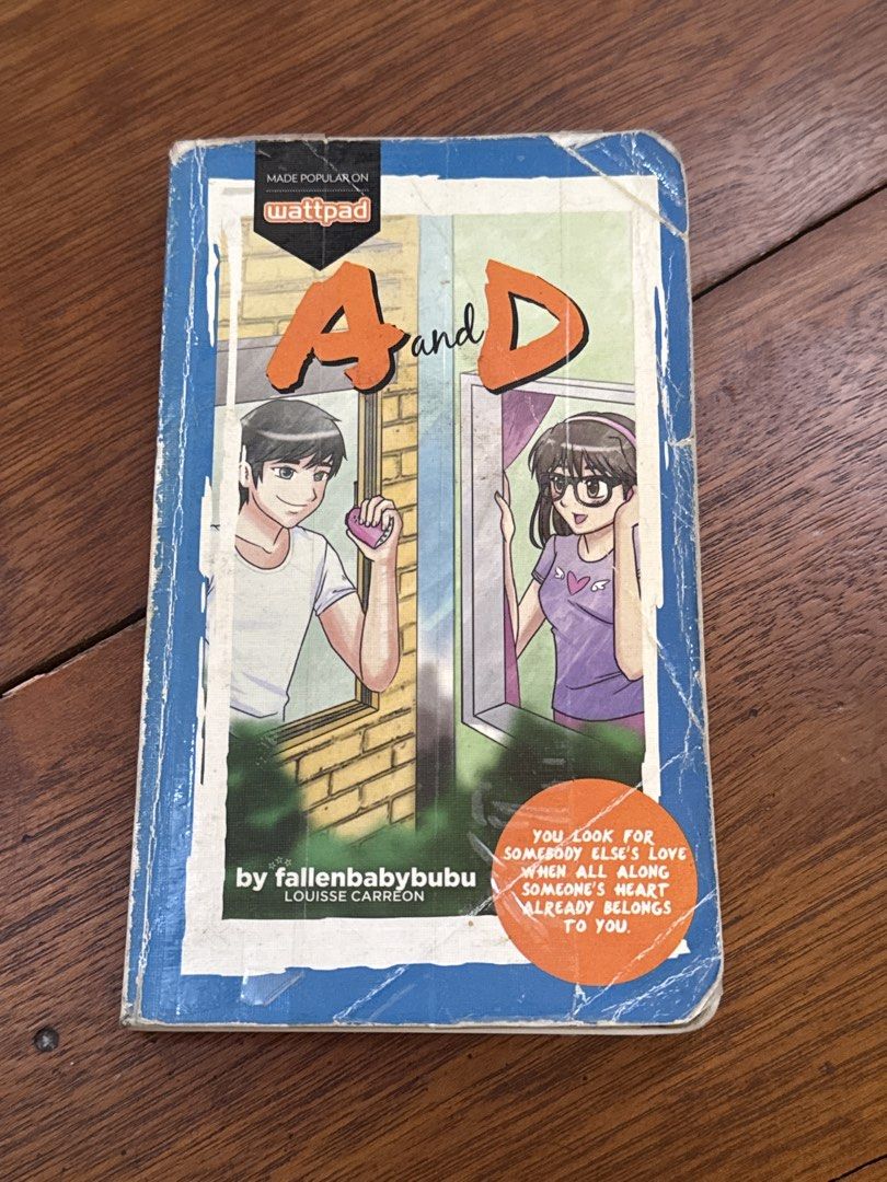 A and D by fallenbabybubu Wattpad Book (Category: Storybooks) located in Santo Tomas. Submitted by toughu (Listing ID 1453832575, Image 1). Description: • can send more photos of the item if needed • rfs: decluttering .