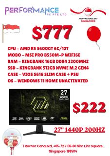 (Category: ) located in . Submitted by performance.pc.pte.ltd (Listing ID 1453845321, Image 1). Description: .