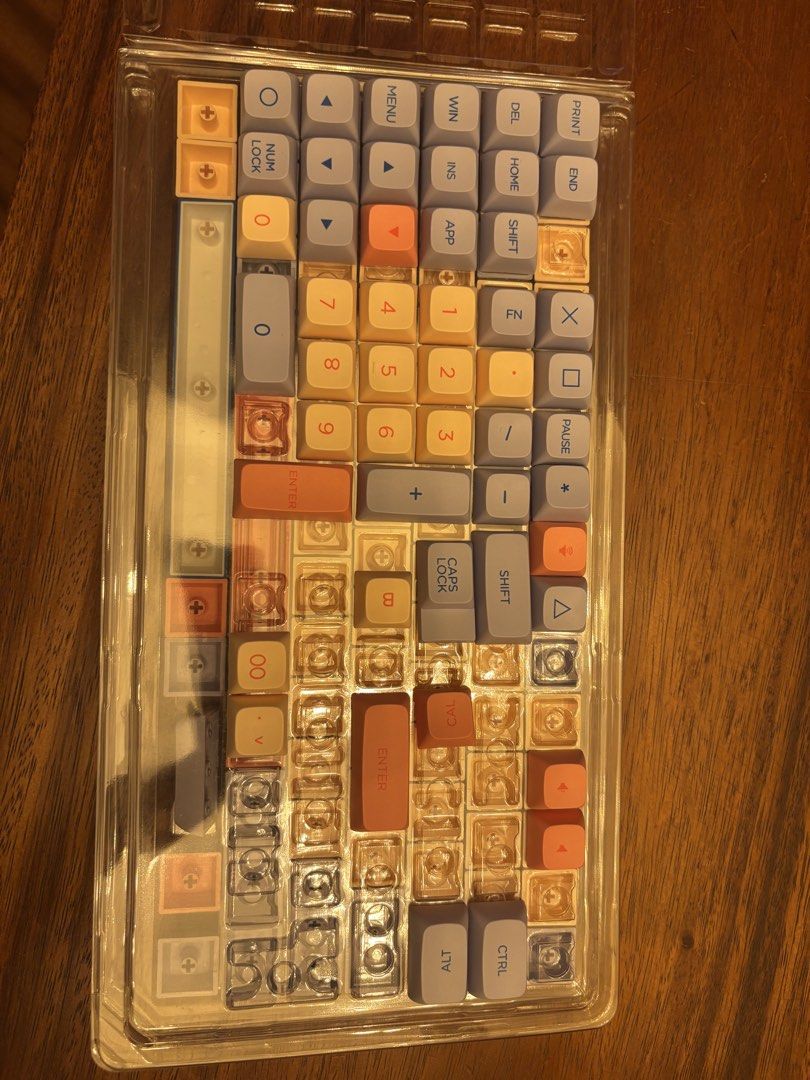 Authentic XDA Marshmallow Keycaps (Category: Computer Keyboard) located in Paranaque City. Submitted by gabfera (Listing ID 1453867635, Image 2). Description: Bought these XDA Keycaps from a store in Tokyo (Yusha Kobo Keyboard Store) for around 2500 pesos. They keys there are what you get I have not counted the pieces RFS: declutter.