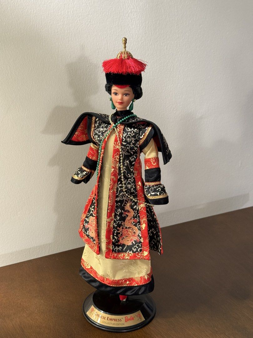 Barbie Chinese Empress (Category: Vintage Collectibles) located in Pasig City. Submitted by din_a (Listing ID 1453879207, Image 2). Description: Please don’t send ‘Is this available?’ if you don’t plan on replying after we confirm. Respect seller’s time. Barbie Chinese Empress, complete 2,000.