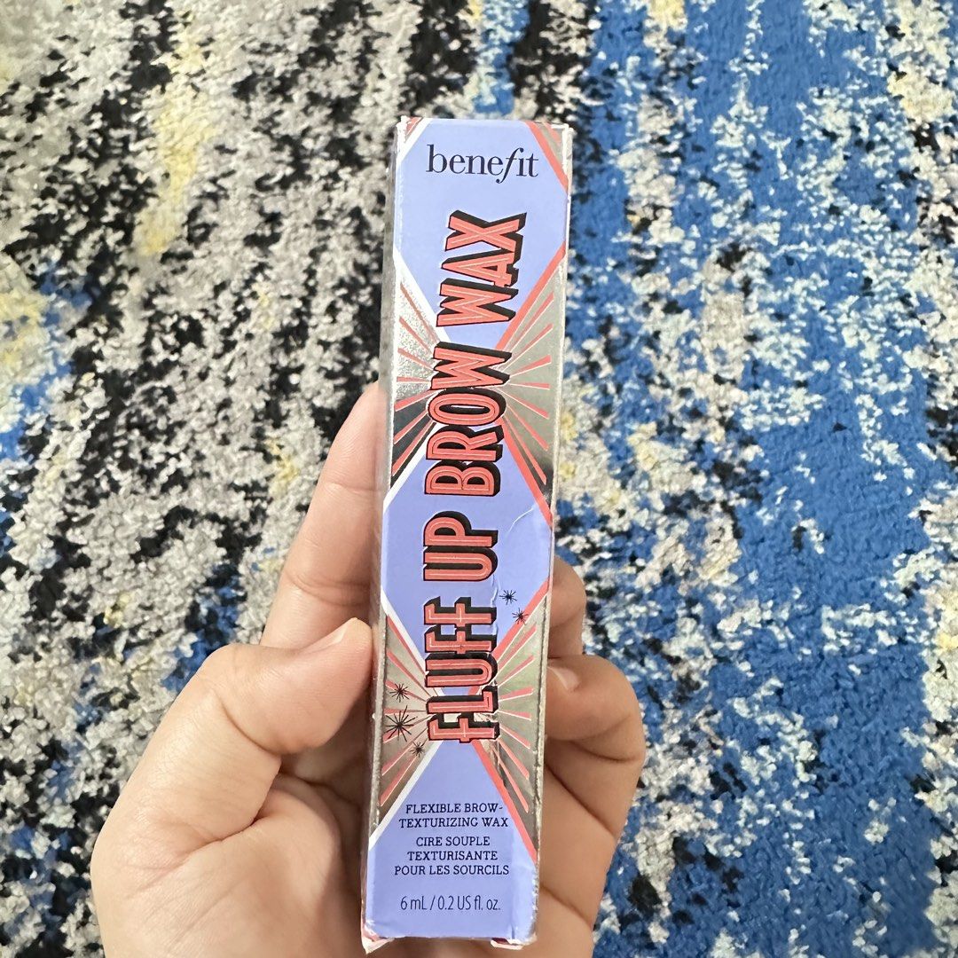 Benefit Fluff Up Brow Wax (Category: Makeup) located in Paranaque City. Submitted by changingclassic (Listing ID 1453861563, Image 2). Description: - Achieve perfectly styled, feathery brows with Benefit's Fluff Up Brow Wax. - Flexible brow-texturizing formula for easy application. - Waterproof and offers 12-hour long-lasting wear. - Full-size product: 6ml / 0.2 US fl. oz..