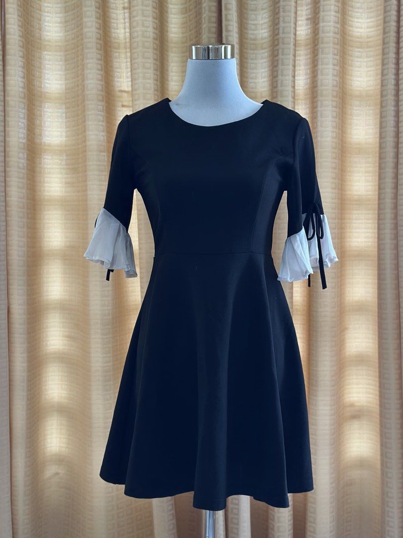 formal black evening dresses Simple Satin Long Prom Side Slit Elegant Dress P Frozen Elsa Gown - Size:US Size 14 pretty-floral-drop-2