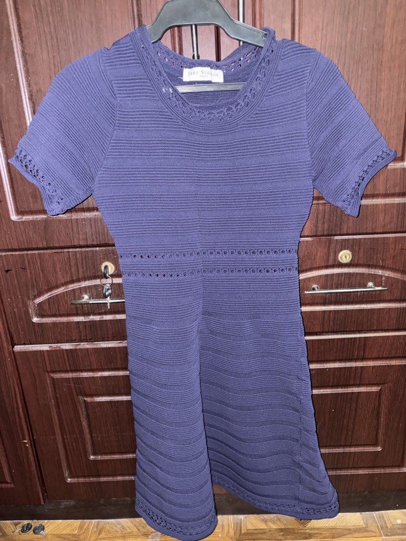 Blue dress (Category: Dresses) located in Quezon City. Submitted by ela___ (Listing ID 1453825329, Image 2). Description: -short blue dress -small - good for sunday hangouts.
