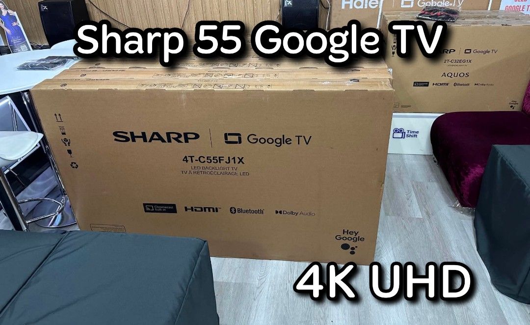 BRAND NEW HAIER SHARP GOOGLE TV (Category: TV) located in Manila. Submitted by j0918on83102 (Listing ID 1453816637, Image 2). Description: 🔥 QC WAREHOUSE SALE - BRAND NEW SMART TV 🔥 COD + TEST BEFORE PAY + FREE WALL BRACKET 📍 LOCATION: QUEZON CITY, METRO MANILA 🚚 DELIVERY: COD NCR + Nearby Provinces AVAILABLE UNITS & PRICES 1. HAIER 43" FULL HD QLED GOOGLE TV ✅ Full HD + QLED Display ✅ Google TV + Voice Control ✅ Chromecast Built-in 💰 PM FOR