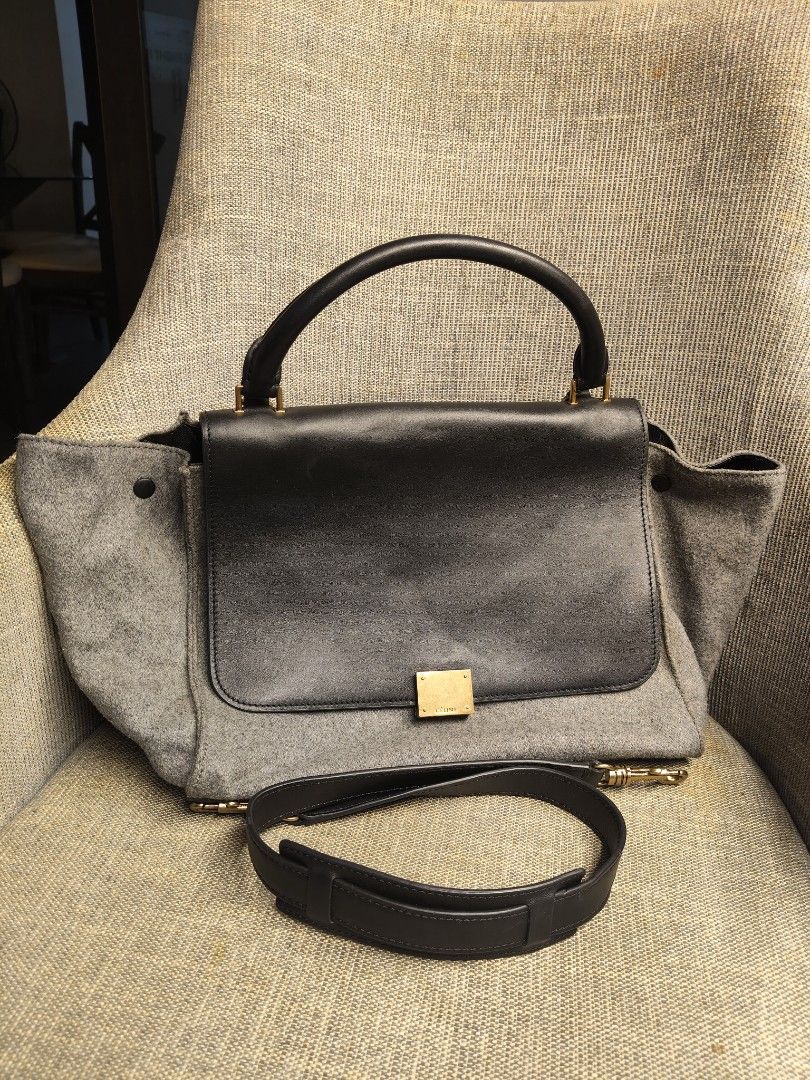 Celine Trapeze 2way Bag (Category: Luxury Bags & Wallets) located in Mabalacat. Submitted by chiccharmbymitch (Listing ID 1453895071, Image 1). Description: Self authenticate.