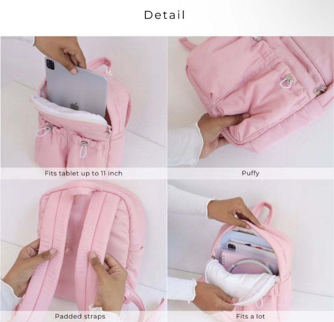 CHOCO Mini Backpack (Category: Backpacks) located in Singapore. Submitted by fikfazuli01 (Listing ID 1453857418, Image 2). Description: - CHOCO Mini Backpack - Stylish chocolate brown color - Puffy and fashionable design - Spacious interior, fits tablet up to 11 inches - Comfortable padded shoulder straps Items are all mostly cheaper than shop ee so try not to ask for discounts. No lowballing. Collections strictly only at 641180. Alternatively yo