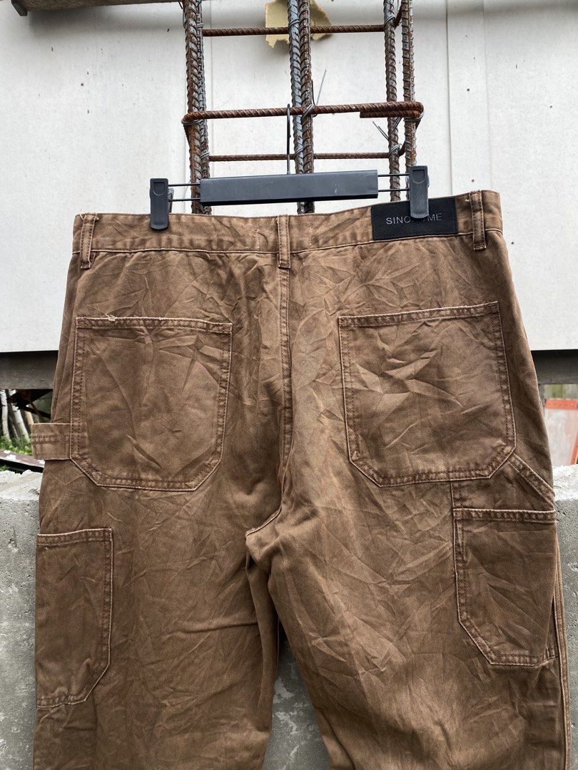 Chrome Hearts Dknee Carpenter (Category: Activewear) located in Candaba. Submitted by dejesus.bench17 (Listing ID 1453905462, Image 3). Description: Chrome Hearts Insp. double knee carpenter -Color: Choco Brown -Condition: Excellent -Color rate: 9/10 -Issue: None -Dimes: W34 L42 Hem9 -Price: 1,200 + ship.