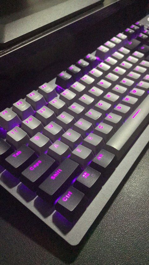 Coolmaster CK352 Full-size keyboard (Category: Computer Keyboard) located in Cavite. Submitted by cdiaaa (Listing ID 1453885526, Image 2). Description: Coolmaster CK352 Full-size Mechanical keyboard Brown switch All keys working, no issues https://legacy.coolermaster.com/en-sg/products/ck352/.