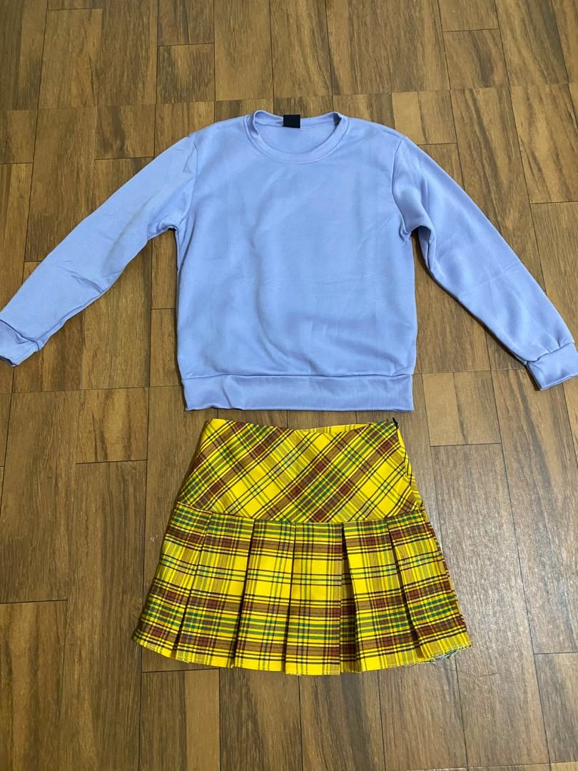 Couple Nemo Costume for Halloween (Category: Sets or Coordinates) located in Angeles City. Submitted by byebuy_ (Listing ID 1453963012, Image 2). Description: - Nemo fish costume perfect for parties or dress-up. - Darla from Nemo inspired outfit: includes sweatshirt and yellow plaid pleated skirt. - Fun for themed events or a cool, unique look..