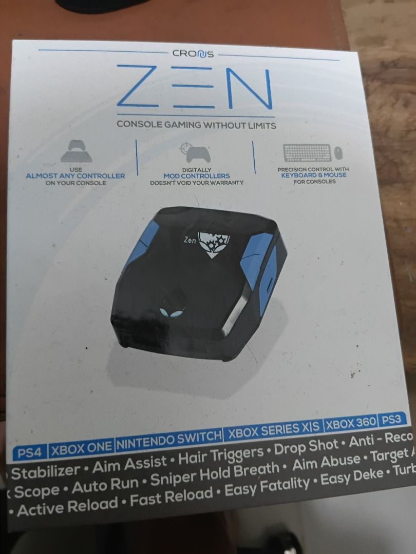 Cronus Zen Console Gaming Adapter (Category: Controllers) located in General Trias. Submitted by carllouiegarcia2024 (Listing ID 1453906242, Image 1). Description: It's a gift, but I don't know how to set it up so I need to sell it..