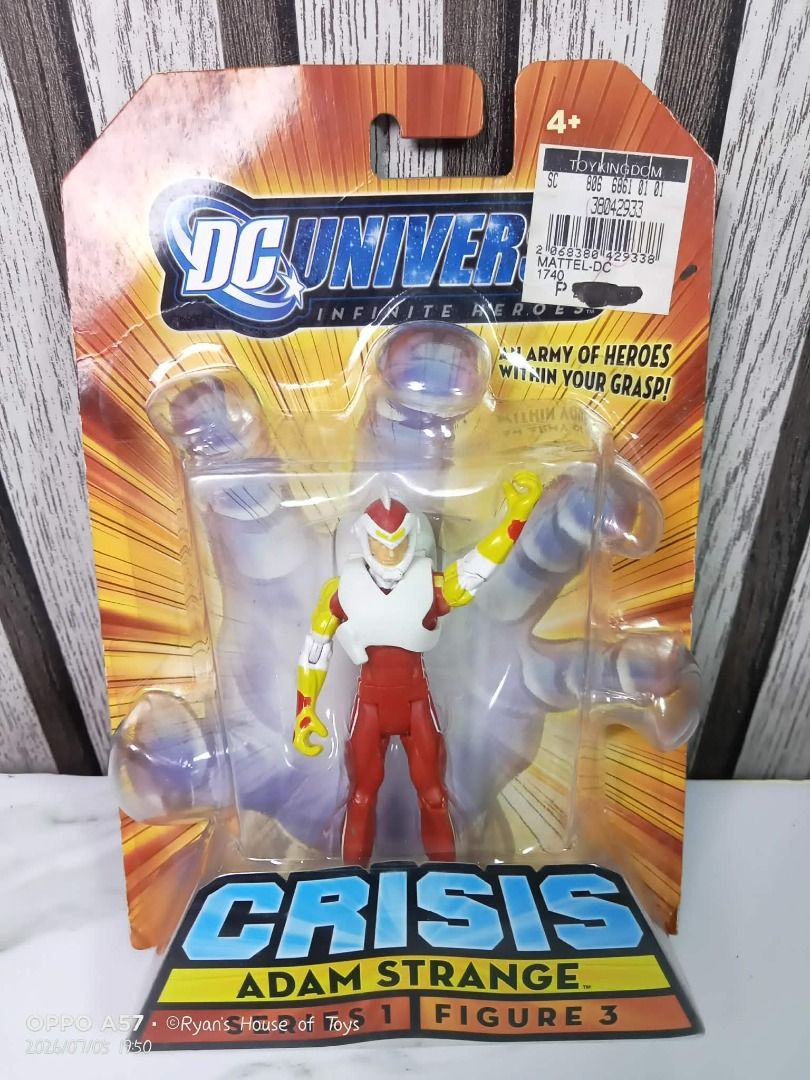 DC Universe Crisis Adam Strange MOC/Sealed (Category: Figurines & Statues) located in Quezon City. Submitted by truewind_fe7b89 (Listing ID 1453893840, Image 1). Description: 🚨 FOR SALE: Mattel Justice League Animated Series Action Figures Set 🚨 Calling all DC collectors! Up for grabs is a sweet lineup of the classic Mattel Justice League Animated Series figures, Complete your core DCAU team with these nostalgic pieces! 📦 ITEM DETAILS & CONDIT