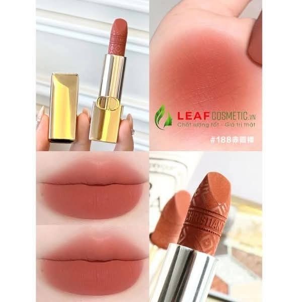 Dior Rouge (Category: Makeup) located in Quezon City. Submitted by marikamnl.crystal (Listing ID 1453839136, Image 2). Description: Dior Rouge in Gold Case Shade 188 Fortunate Velvet Free shipping via J&T.