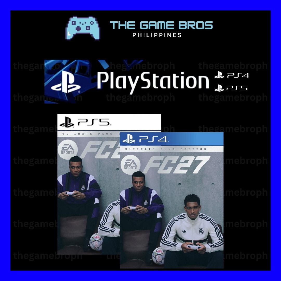 FC 27 Ultimate Plus Edition (PS4 Games)(PS5 Games)(Digital) (Category: PlayStation) located in Manila. Submitted by thegamebroph (Listing ID 1453893657, Image 1). Description: 🔥 FEATURES 🔥 ✅ 100% SAFE and LEGAL games bought from Playstation Store✅ ✅ 100% STABLE and RELIABLE !!! ✅ ✅ Not required to MODIFY your console ✅ ✅ Warranty provided✅ ✅ Instant Delivery*✅ ✅ Simple & Details Installation Guide Provided✅ ✅ 99% of all games available on PlayS