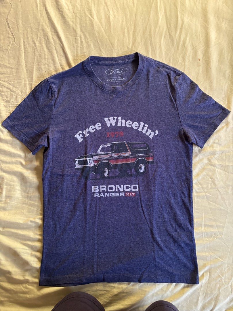 Ford Bronco Ranger XLT 1978 Tshirt (Category: Tshirts & Polo Shirts ) located in Carmen. Submitted by grei.librongbaligya. (Listing ID 1454002710, Image 2). Description: Ford Bronco Ranger XLT Shirt Color: Faded Midnight Blue Small on tag 100% Cotton Width- 18 inches Length - 26 inches.