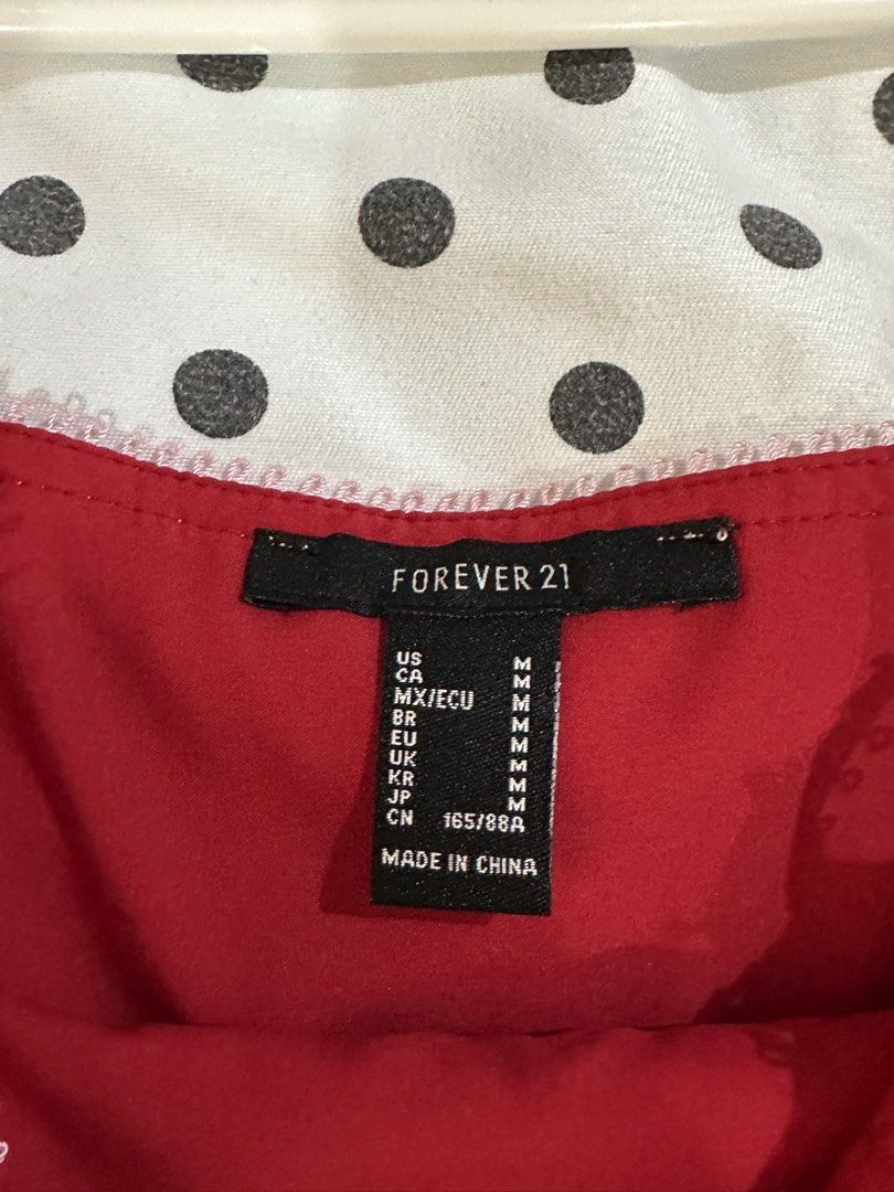 Forever 21 Red Coords - MEDIUM (Category: Sets or Coordinates) located in San Fernando. Submitted by toffee30 (Listing ID 1453903765, Image 2). Description: Worn Twice.