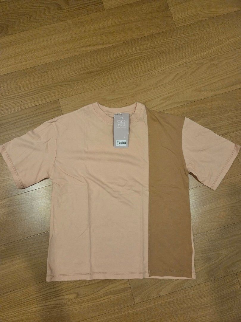 Gingersnaps Boys T-shirt Size 8 (Category: Babies & Kids Fashion) located in Makati City. Submitted by kanixa (Listing ID 1453949855, Image 1). Description: - Cute color-blocked t-shirt for boys - Colors: Light pink and brown - Brand: Gingersnaps - Condition: Brand new with tag attached - Perfect for everyday wear.