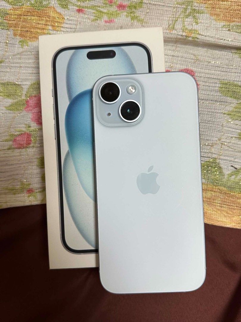 IPHONE 15 128BG BLUE (Category: iPhone 15 Series) located in Malolos. Submitted by swatchandslayph (Listing ID 1453902799, Image 1). Description: IPHONE 15 BLUE 128GB 28,000 128gb Open line, any sim pwede Binili sa Beyond the box With receipt No hidden issue, super smooth pa Bought last April 17, 2025 85% BH (605 cc) With box & original apple cord Never nirepair Lady owned, personal use Rfs: Nag upgrade Loc: Malolos, Bulacan Pwede meet up around 