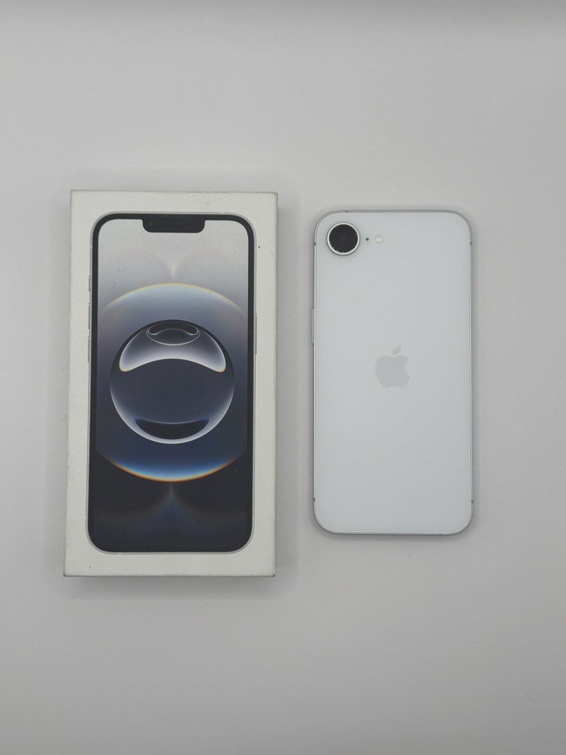 iPhone 16e 128GB White (Category: iPhone 16 Series) located in Las Pinas. Submitted by techietechtrove (Listing ID 1453965016, Image 2). Description: ✨ FOR SALE: iPhone 16e 128GB White ✨ Pristine condition, fully loaded with premium extras, and 100% ready to use! 📱 Details: • Model: iPhone 16e (Variant X/A) • Storage: 128GB | Color: White • Battery: 92% Health (Original) • Condition: No issues. Check & test all you want via video call or meetup!