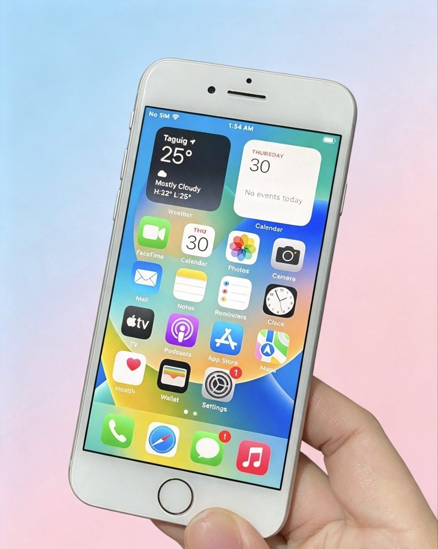 Iphone 8 64gb (Category: iPhone 8 Series) located in Taguig. Submitted by borjz1204 (Listing ID 1453920430, Image 2). Description: IPHONE 8 64gb 👉🏻Color: White, Pink 👉🏻Pang Extra phone or Back up Phone 👌Personal Warranty 1week👌 🔋70% - 79% Battery Health ₱ 3,488 🔋80% - 89% Battery Health ₱ 3,688 🔋90% - 100% Battery Health ₱ 3,888 ⭐️Factory Unlock / Unli Reset ⭐️Openline / Anysim ⭐️Fingerprints working ⭐️Truetone working ⭐️Super Linaw Fron