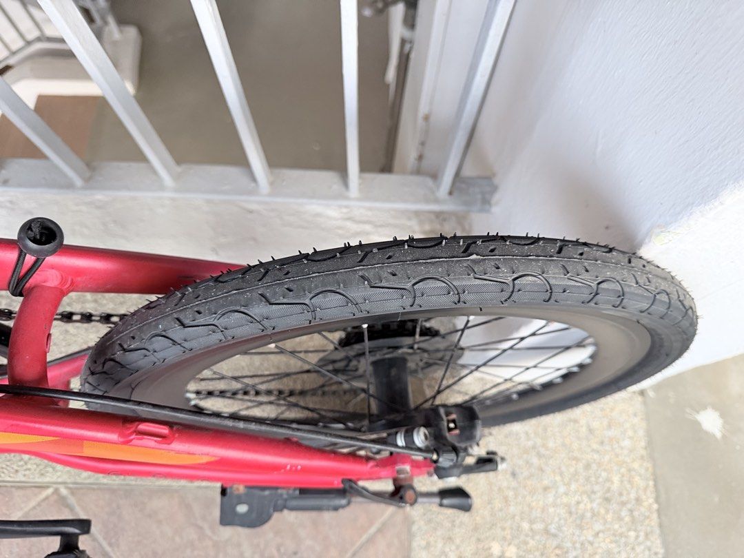 Java Zelo - red (Category: Bicycles) located in Singapore. Submitted by simplyeighty8 (Listing ID 1454000942, Image 2). Description: Java Zelo low price to clear. Upgrade for kids. Brand new tyre and tube front & back PM to deal and self collect at my place .