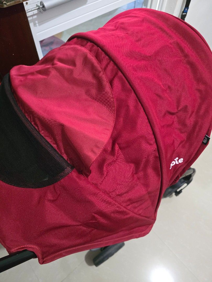 Joie Stroller Red (Category: Strollers) located in Arayat. Submitted by polenbi15 (Listing ID 1453904727, Image 3). Description: Pre-loved Joie stroller, perfect for travel. Folds easily, has sun canopy and 5-point safety harness. Like new condition..