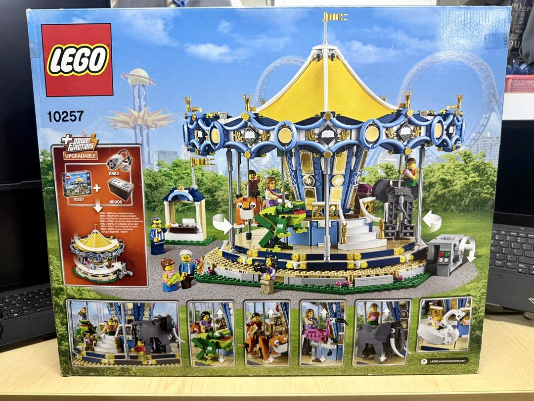 LEGO Creator Expert 10257 Carousel (2017) (Category: Lego & Building Sets) located in Mandaluyong City. Submitted by atentodr (Listing ID 1453999708, Image 2). Description: LEGO Creator Expert 10257 Carousel Set can be motorized New / sealed - shelf wear / dented box.