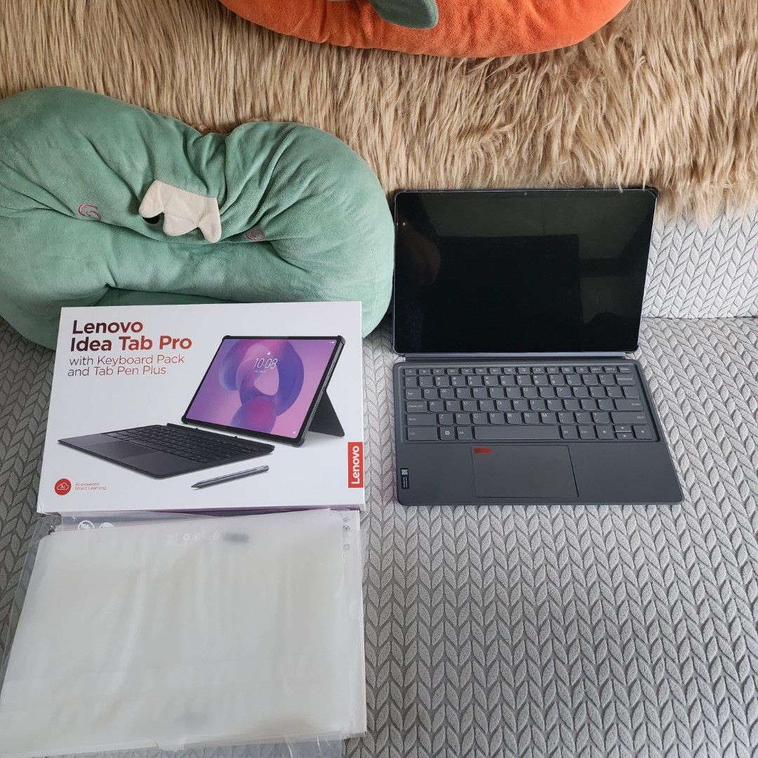 Lenovo Tab P11 Pro with Keyboard Pack and Tab Pen Plus (Category: Android) located in Quezon City. Submitted by deng43763 (Listing ID 1453824477, Image 1). Description: - Lenovo idea tab pro - Includes original Keyboard Pack - Includes original Tab Pen Plus - All original accessories and manuals included - Ideal for both work and entertainment - Ready for a new owner.