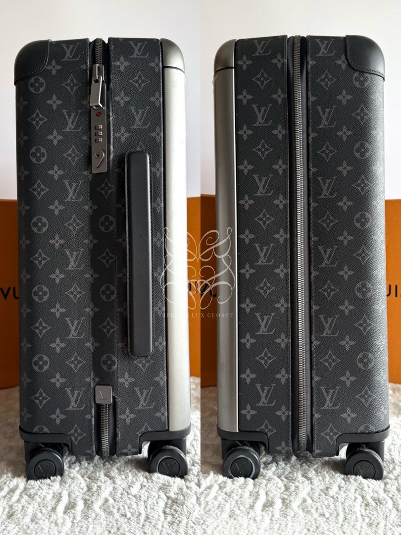 Louis Vuitton Horizon 55 in Monogram Eclipse Canvas (Microchipped) (Category: Luxury Bags & Wallets) located in Paranaque City. Submitted by belles_lux_closet (Listing ID 1453950100, Image 3). Description: AUTHENTIC HORIZON 55 IN MONOGRAM ECLIPSE CANVAS (Microchipped & Excellent Condition) ✅ 100% Guaranteed Authentic ✅ Microchipped ✅ Excellent Condition, Rank A ✅ Comes with dust bag and paper bag ✅ Retails at ~Php 210,000 in-stores, selling for o