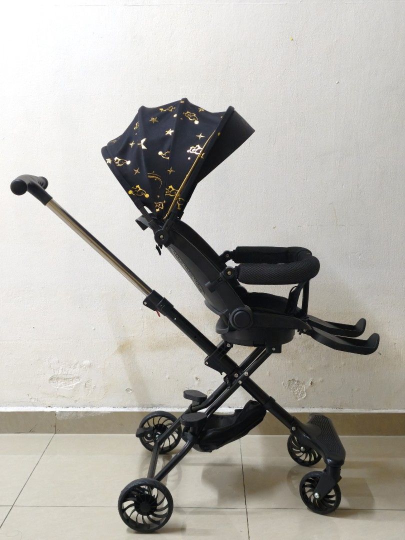 Magic stroller like new (Category: Strollers) located in Hulu Langat. Submitted by devsr996 (Listing ID 1453924708, Image 1). Description: - like new - Siap pasang - baru beli 2 hari anak xnak duduk - dah siap pasang dan ada manual - pickup / cod @ Kajang Only.