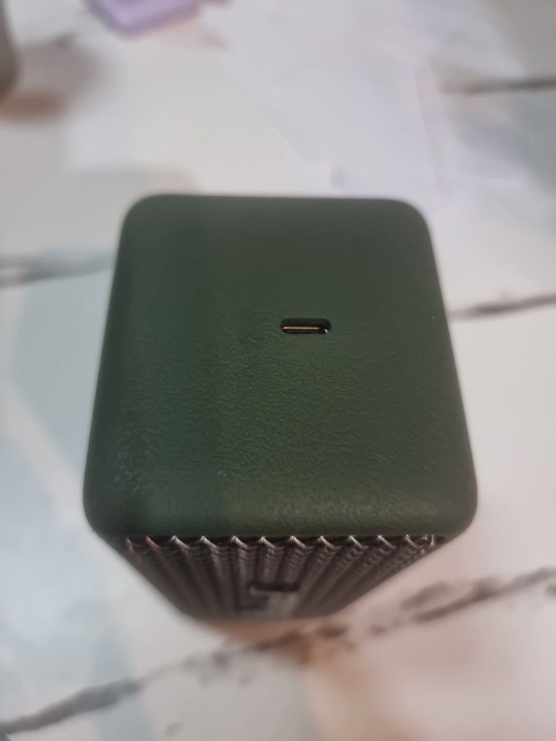 Marshall emberton Portable Bluetooth Speaker - Green (Category: Soundbars, Speakers & Amplifiers) located in Baguio. Submitted by yumiii07 (Listing ID 1453897503, Image 2). Description: - Marshall Willen portable speaker in vibrant green. - Seamless Bluetooth connectivity for wireless audio. - Convenient USB-C charging port. - Compact and lightweight design, perfect for on-the-go. - Delivers impressive sound quality for its size. - Fully tested a