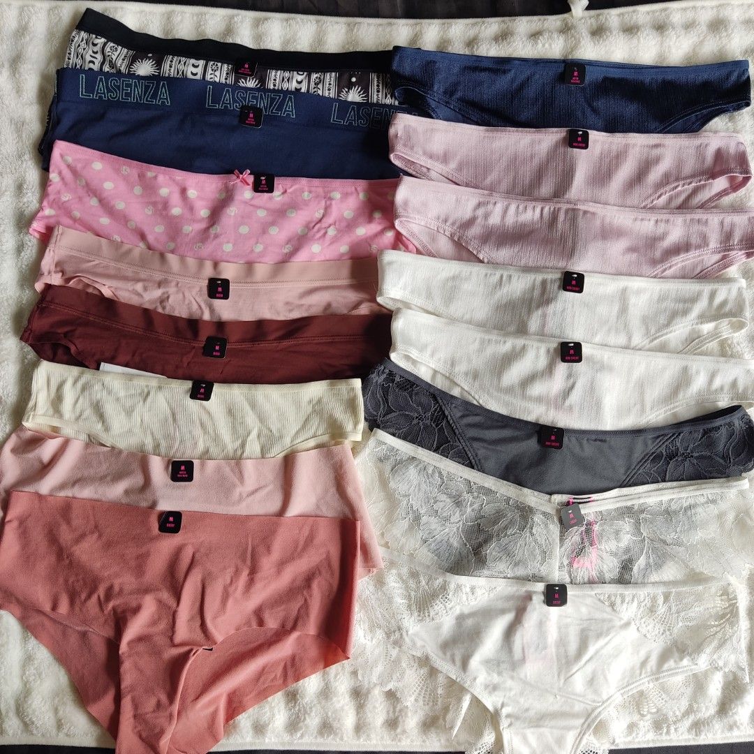 Medium La Senza undies (Category: Undergarments & Loungewear) located in Pasig City. Submitted by jlo.lasenza (Listing ID 1453877110, Image 1). Description: La Senza sexy undies Brandnew with tags 📌size: Medium 📌300 EACH, original price 795- 995 shipping fee c/o buyer courier: Lalamove same day delivery or J&t express.