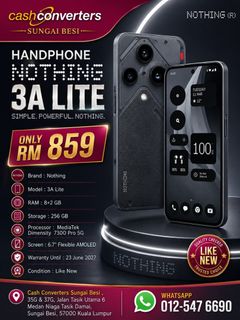 (Category: ) located in . Submitted by cashconverters_sg_besi (Listing ID 1453845125, Image 1). Description: .