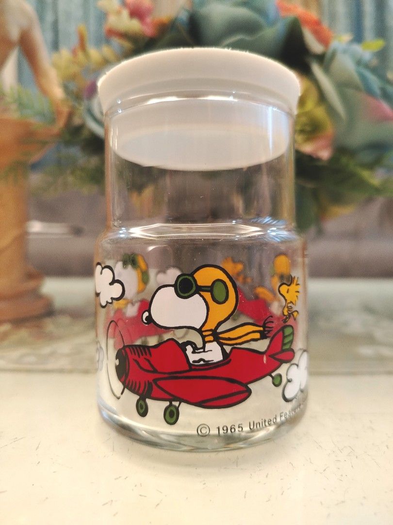 Peanuts Snoopy Retro Glass Jar (Category: Dinnerware & Cutlery) located in San Fernando. Submitted by jpmarketplace2023 (Listing ID 1453914159, Image 2). Description: 💚 All items are authentic from Japan. 💛 MOP: GCash (❌️ GCash Protect) 🩵 MOD: LBC only (❌️ S. Checkout, COD, COP) 💙 Meet-up: Vista Mall, San Fernando, Pampanga 💜 All items are on-hand. 🧡 First to pay gets the item first. ❤️ Breakable items are packed with care and caution. Sell