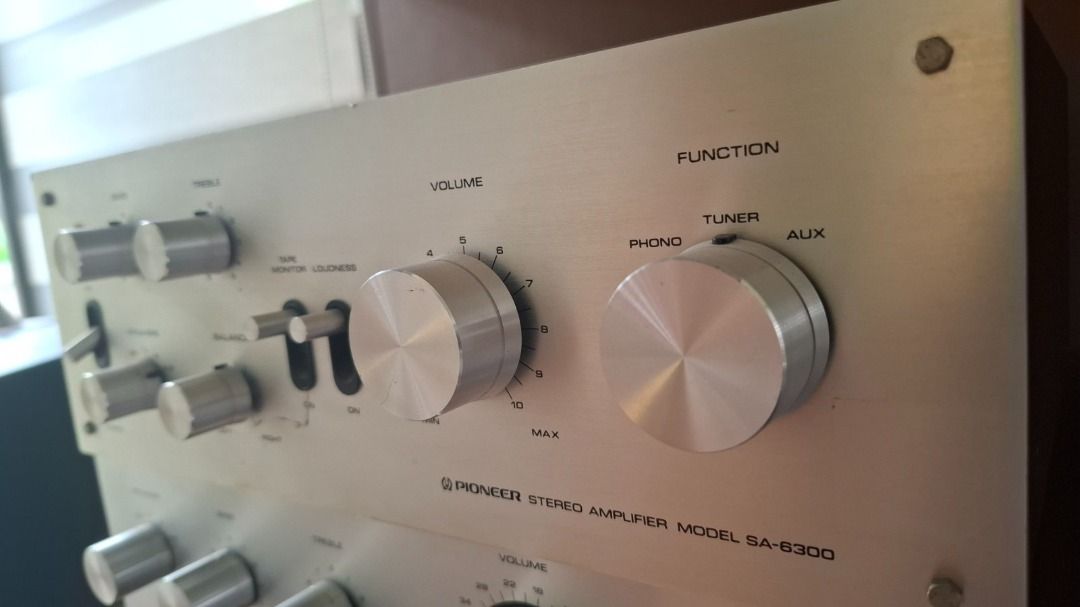 Pioneer Integrated Amplifier SA-6300 (Category: Soundbars, Speakers & Amplifiers) located in Quezon City. Submitted by pao.severino (Listing ID 1453930348, Image 3). Description: - Vintage Pioneer SA-6300 Stereo Amplifier - 110 Volts (requires step-down transformer) - Made in Japan - Ideal for classic and vintage audio setups - Good working condition .