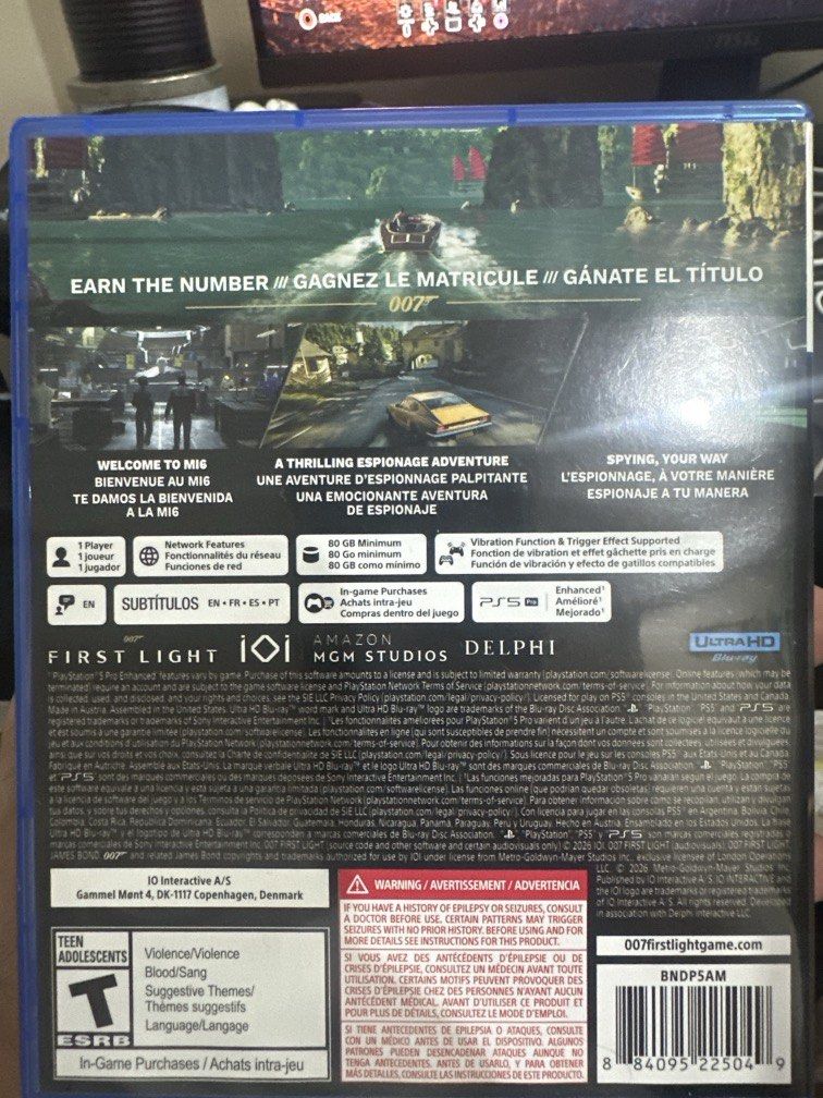 PlayStation 5 007: First Light (Category: PlayStation) located in Manila. Submitted by safecat.45b6ba (Listing ID 1453930776, Image 2). Description: .