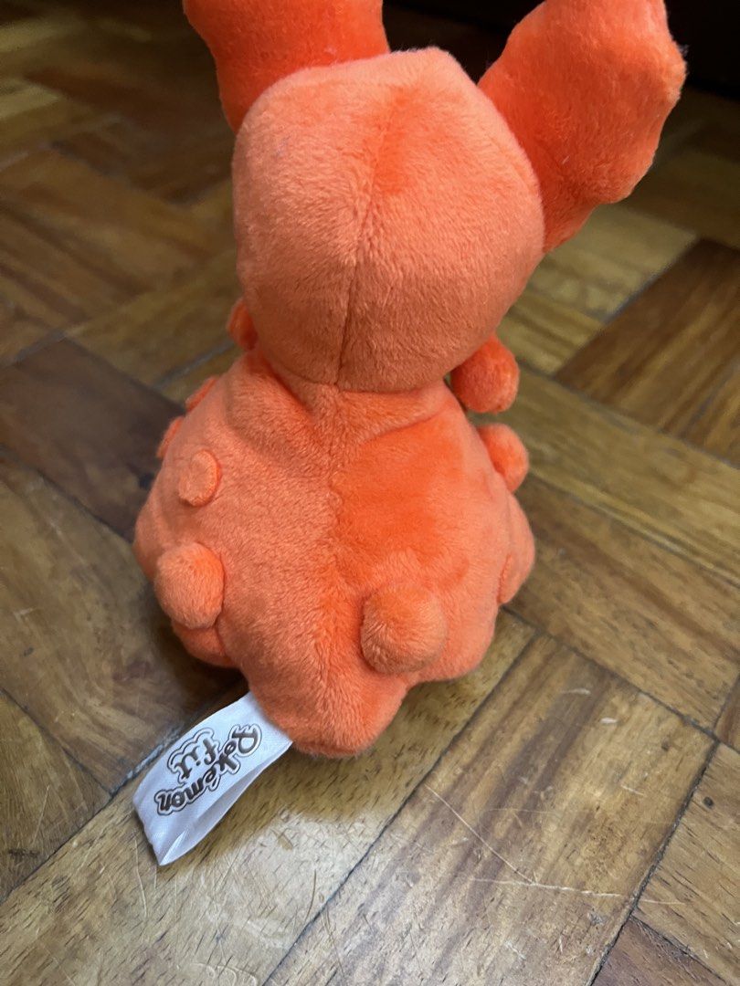 Pokemon Fit Slugma Sitting Cuties Plush (Category: Plushies & Soft Toys) located in Mandaluyong City. Submitted by mar.ang (Listing ID 1453916804, Image 3). Description: New condition with no clear issues. No tag from store.