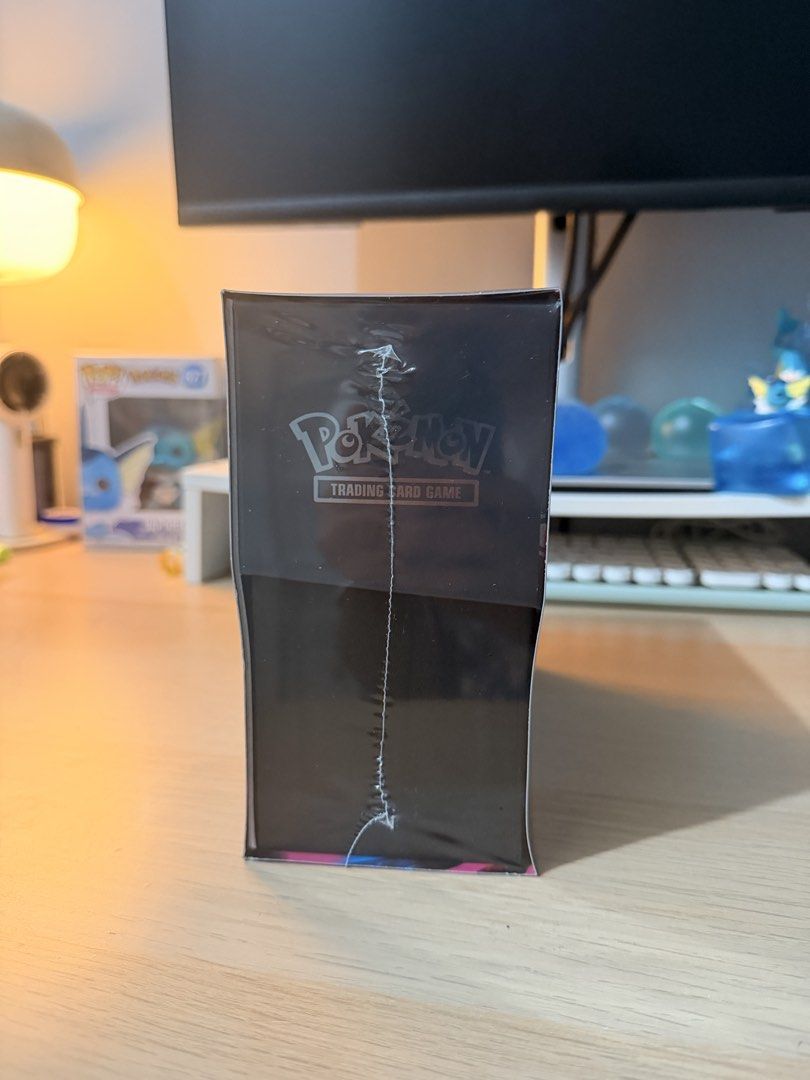 Pokemon TCG Mega Evolution Pitch Black Elite Trainer Box Sealed (Category: Card Boxes & Cases) located in Manila. Submitted by ellede32655 (Listing ID 1453965402, Image 2). Description: - Sealed Pokemon TCG Mega Evolution Pitch Black Elite Trainer Box - Includes 9 booster packs - Comes with a special promo card - Features dice and energy cards - Great for both collectors and players - A rare and sought-after item.