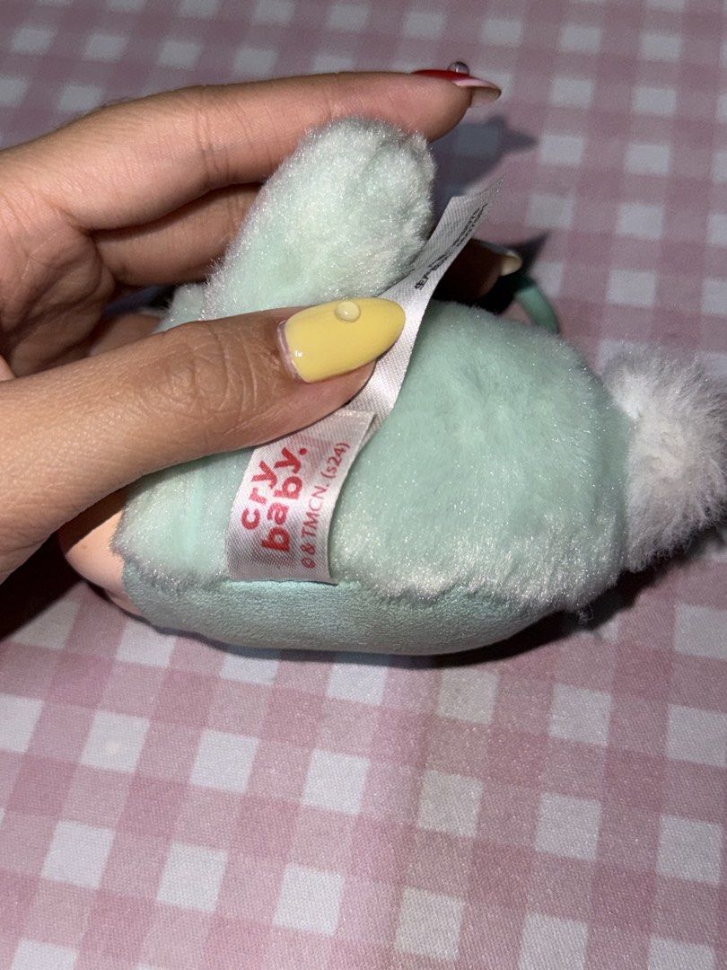 Pop Mart Crybaby PPG - Buttercup Keychain (Category: Designer & Blind Box Toys) located in Manila. Submitted by afyuuu_ (Listing ID 1453968698, Image 3). Description: - authentic popmart merch - photos as is, no box, card or packaging but will wrapped properly when shipped - RFS: decluttering my plush keychain collection.