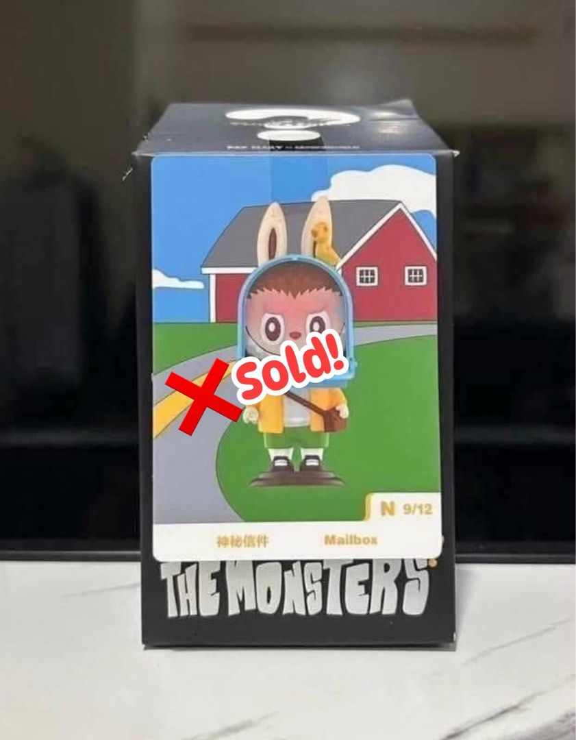 Pop Mart Labubu Figures (Category: Designer & Blind Box Toys) located in Pasig City. Submitted by xiara (Listing ID 1453812855, Image 2). Description: - Original Pop Mart Labubu Almost Hidden Figures - Box opened, sealed foil.